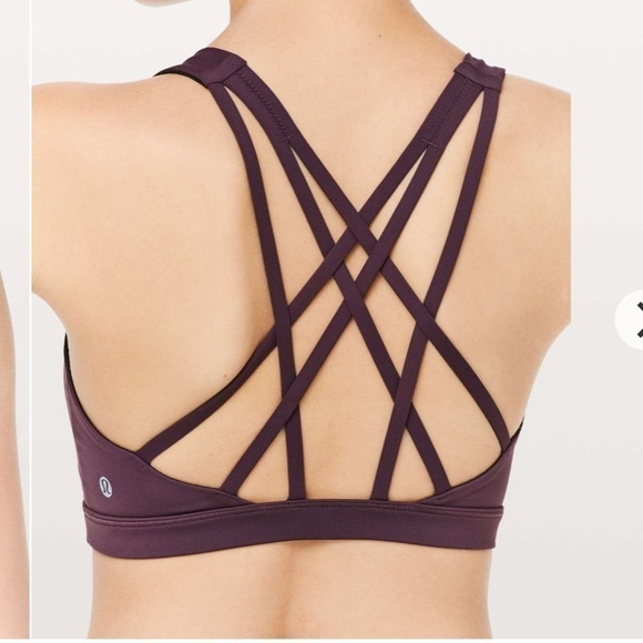 Lululemon Free To Be Serene Bra Arctic Plum SIZE FOUR - Picture 2 of 5